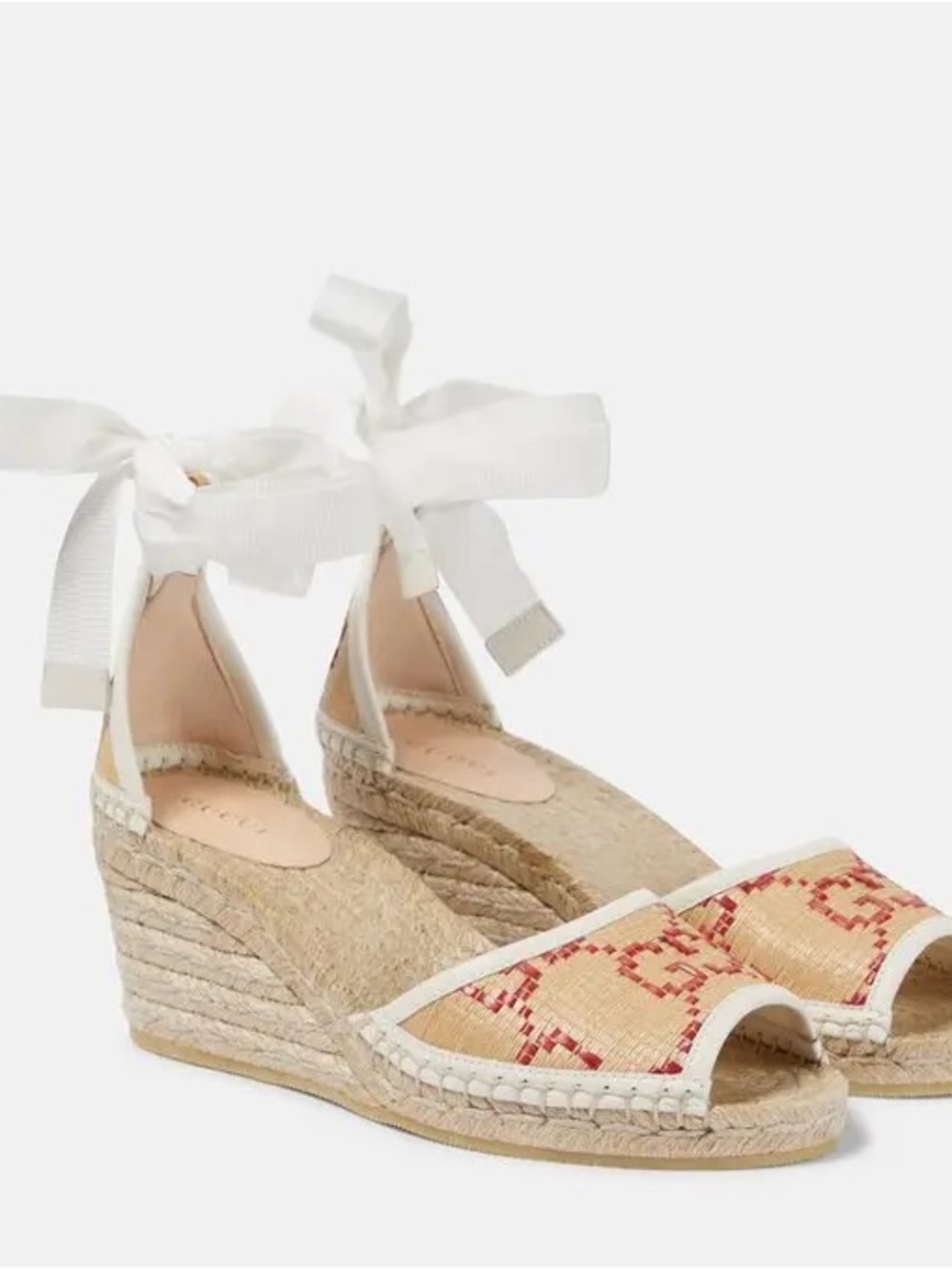 Gucci espadrille wedges
